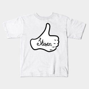 Men name Steven Kids T-Shirt